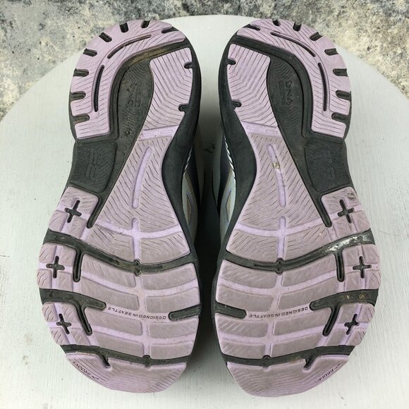 Brooks Women's Size 8 WIDE Adrenaline GTS 23 Grey Lace-Up Running Shoes 1203811 - Picture 11 of 16